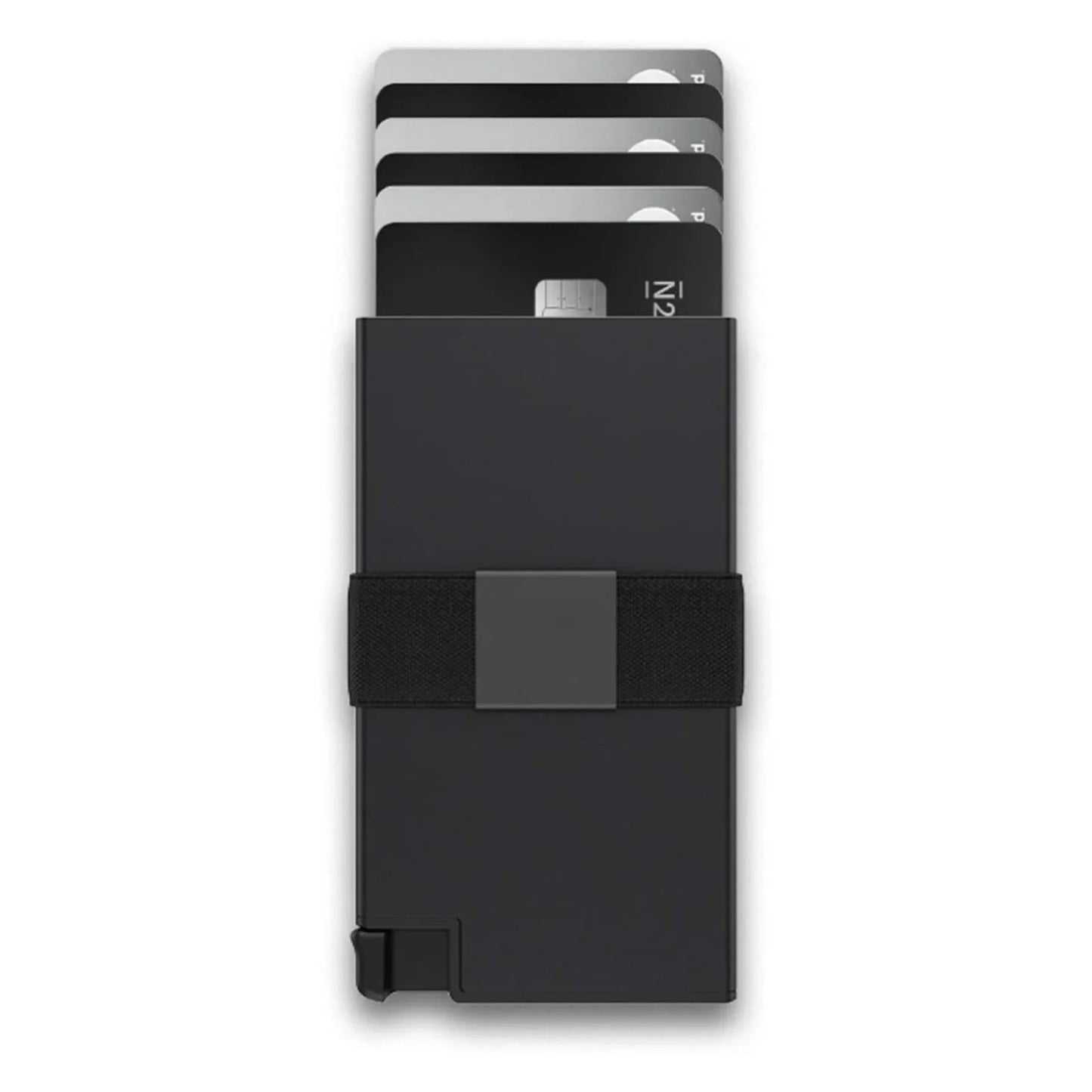 Sleek and Secure Aluminum Card Case for Men - European and American Style, Theft-Proof Design