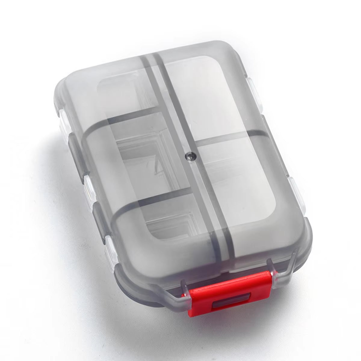 Travel Smart with Our Compact 10-Compartment Pill Organizer – Your Essential Companion for Daily Vitamins and Medications