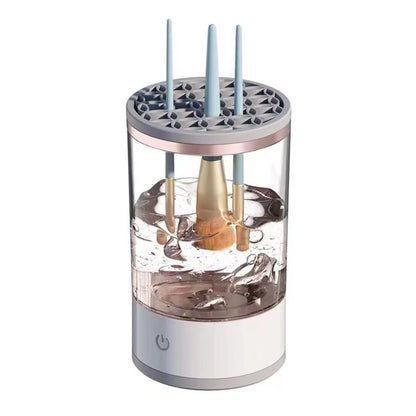 Effortlessly Clean Your Makeup Brushes with the Revolutionary One-Click Automatic Brush Cleaner!