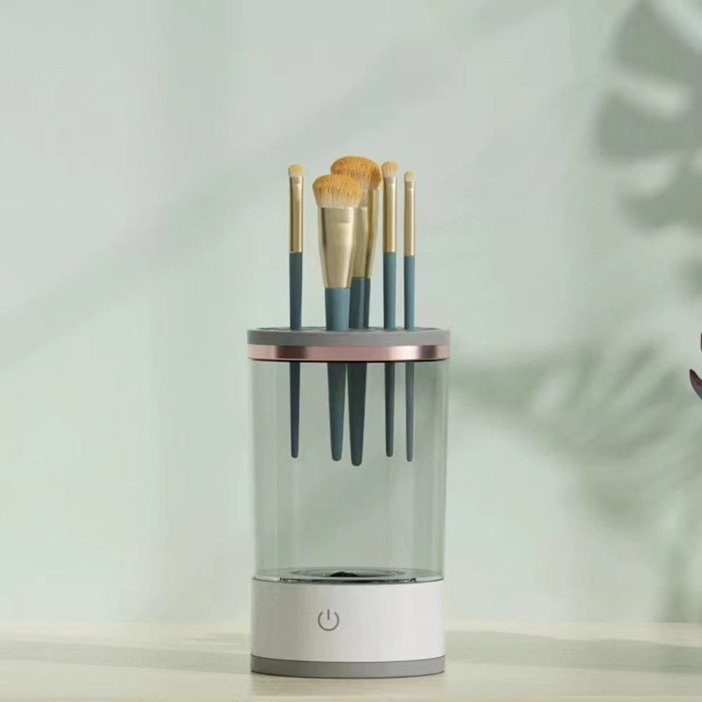 Effortlessly Clean Your Makeup Brushes with the Revolutionary One-Click Automatic Brush Cleaner!