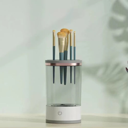 Effortlessly Clean Your Makeup Brushes with the Revolutionary One-Click Automatic Brush Cleaner!
