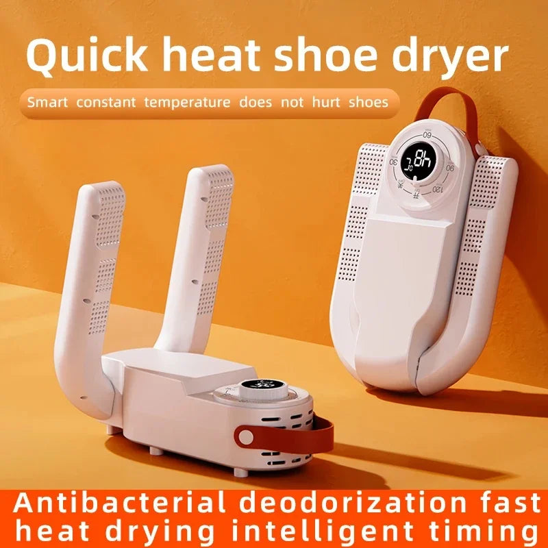 Revolutionize Your Shoe Care with the Q1 Smart Shoe Dryer – Fast, Adjustable Drying & Deodorizing for Every Home