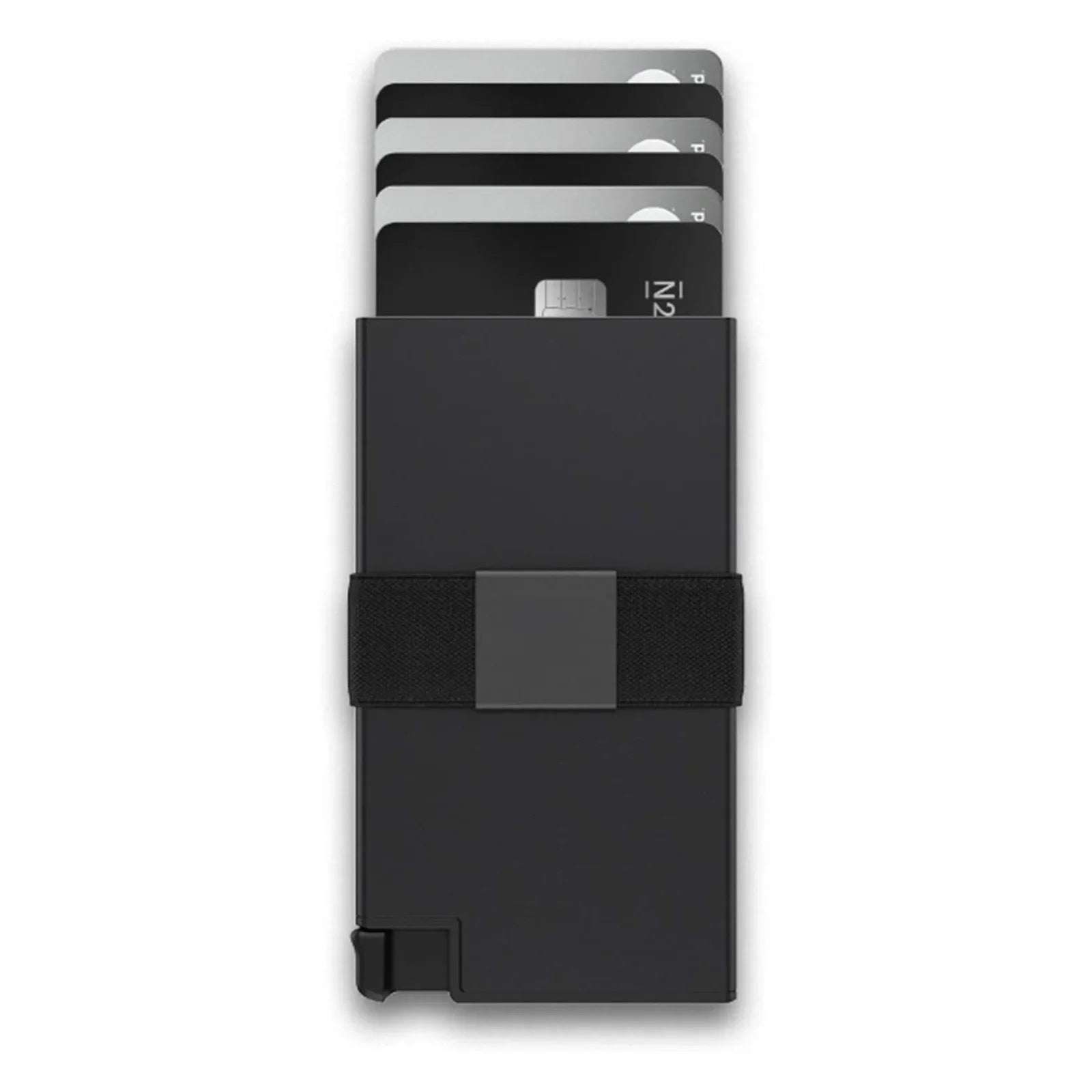 Sleek and Secure Aluminum Card Case for Men - European and American Style, Theft-Proof Design